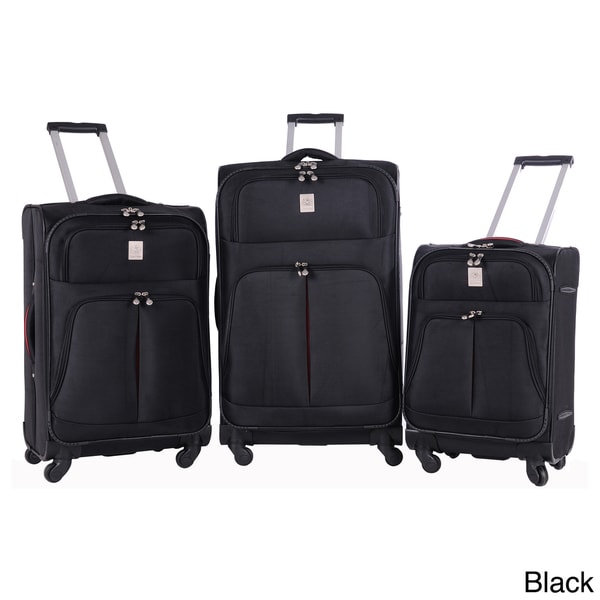 Jenni Chan Shanghai Collection 3 piece Spinner Luggage Set Jenni Chan ...