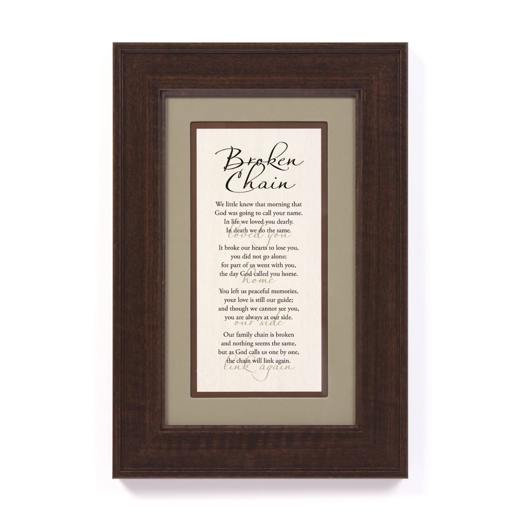 James Lawrence 'Broken Chain' Framed Wall Art