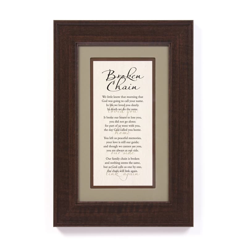 James Lawrence 'Broken Chain' Framed Wall Art