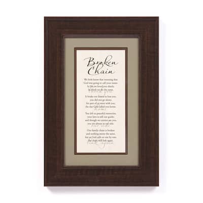 James Lawrence 'Broken Chain' Framed Wall Art