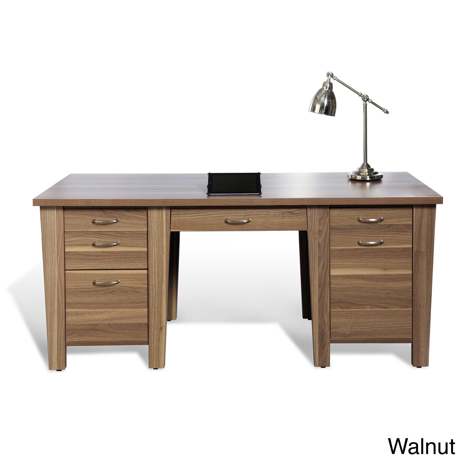 Shop Jesper Office 900 71inch Desk with Drawers Free Shipping Today