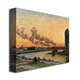 Jean Baptiste Guillaumin 'Setting sun at Ivry' Canvas Art - Overstock ...