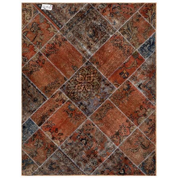 Shop Handmade Herat Oriental Pak Persian Patchwork Wool Rug 4'11 x 6