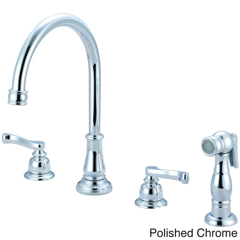 Pioneer Brentwood Series Two-handle Kitchen Widespread Faucet
