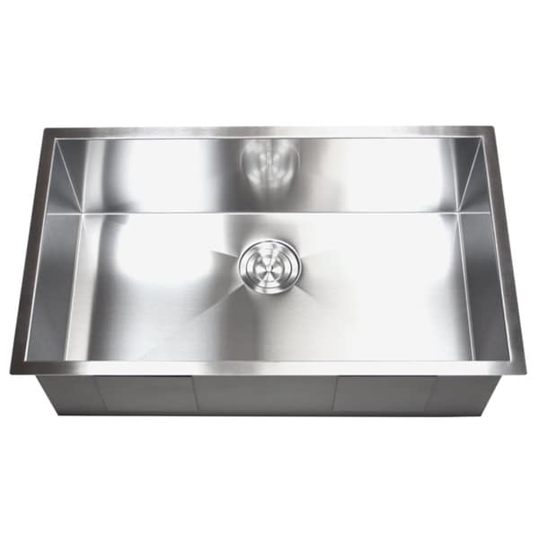 Stainless Steel Single Zero Bowl Undermount Kitchen Sink Kitchen Sinks