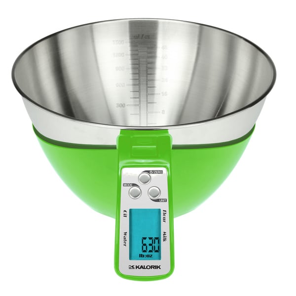 Kalorik Lime Green iSense Food Scale Kalorik Food Scales