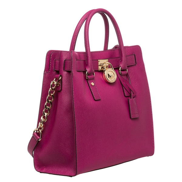 michael kors hamilton saffiano leather tote