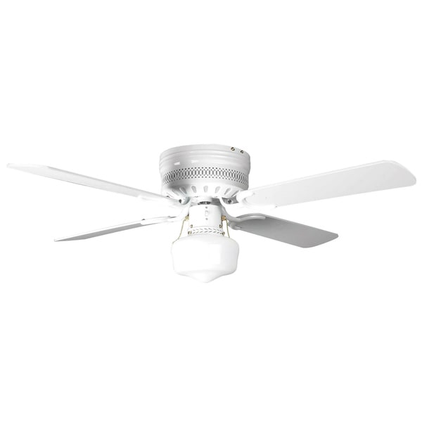 Shop 42 Inch One Light Ceiling Fan / Light Kit - Free ...