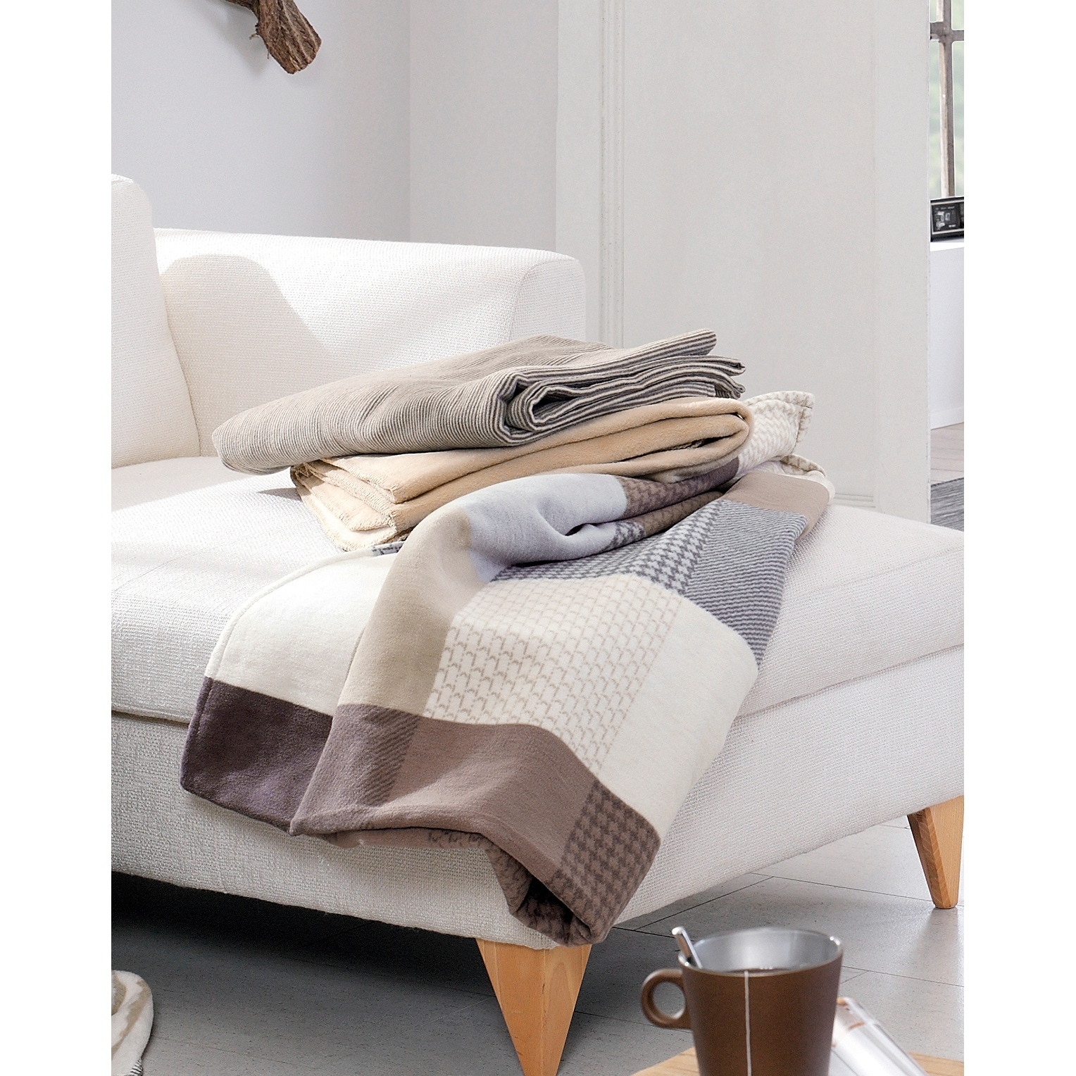 Solare Cotton Pure Patchwork Oversize Throw