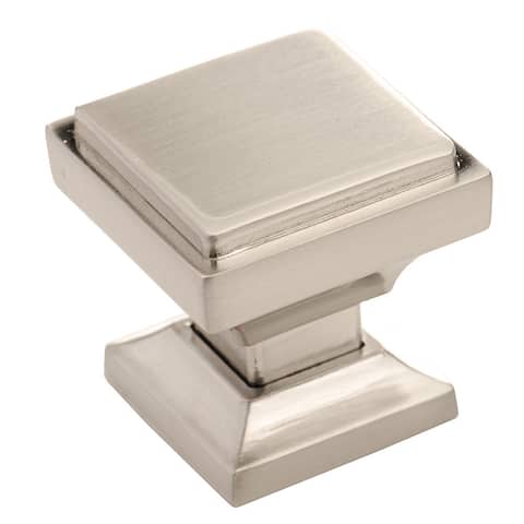 Modern Contemporary Cabinet Hardware Online At Our Southern Hills Satin Nickel Square Cabinet Pack Of 10 Silver
