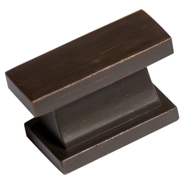 Southern Hills Oil Rubbed Bronze Rectangular Knobs (Pack of 10