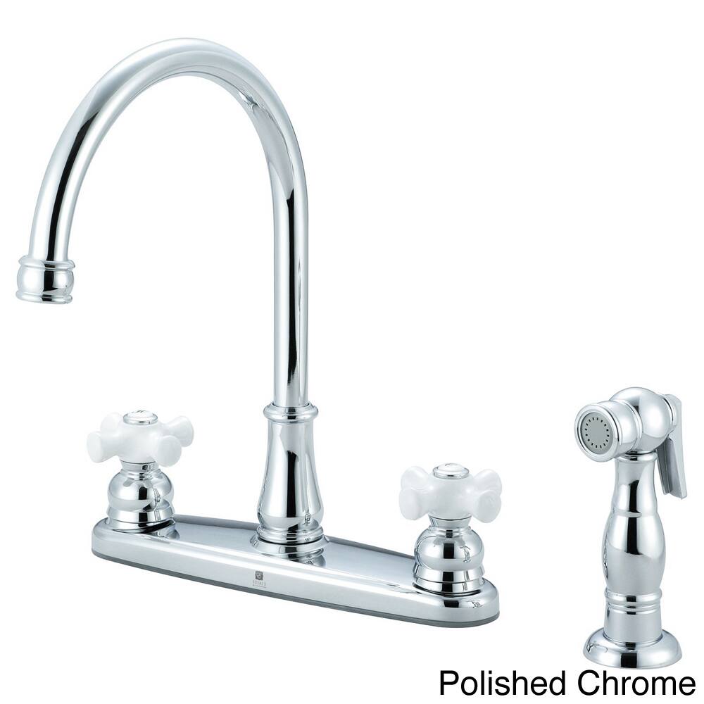 Pioneer Brentwood Series Cross Handle Kitchen Faucet