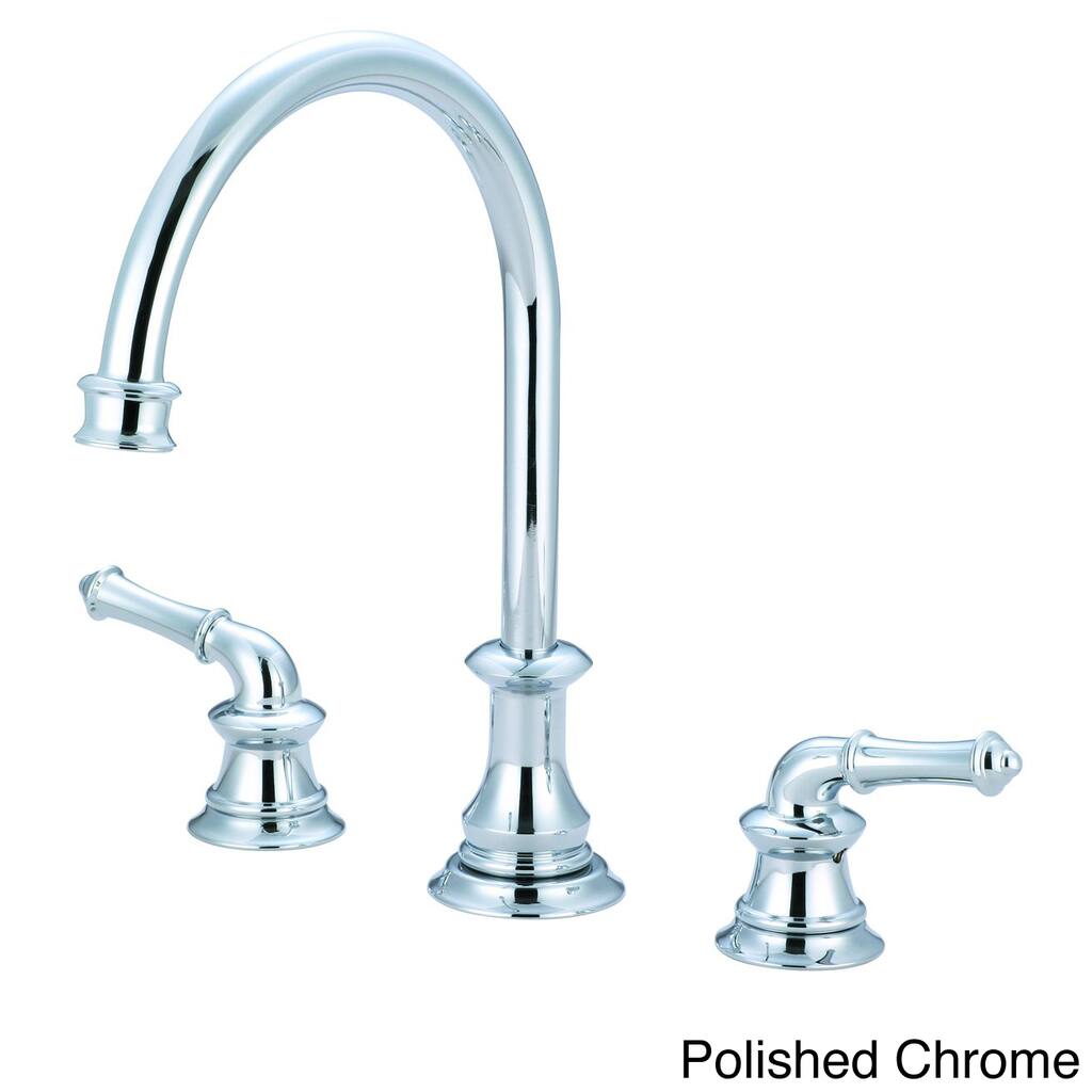 Pioneer Del Mar Series Double-Handle Three-Hole Kitchen Widespread Faucet