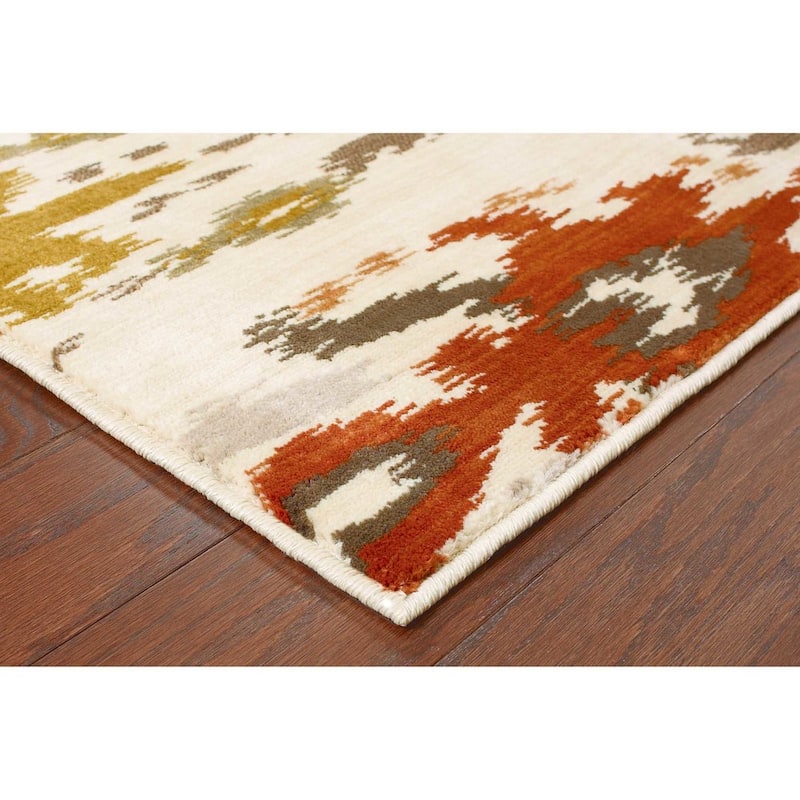 Style Haven Cassandra Tribal Ikat Area Rug