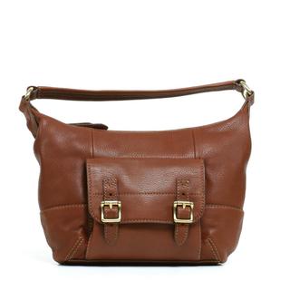 Fossil Tate Small Brown Hobo Bag Free Shipping Today Overstock Com 15450029