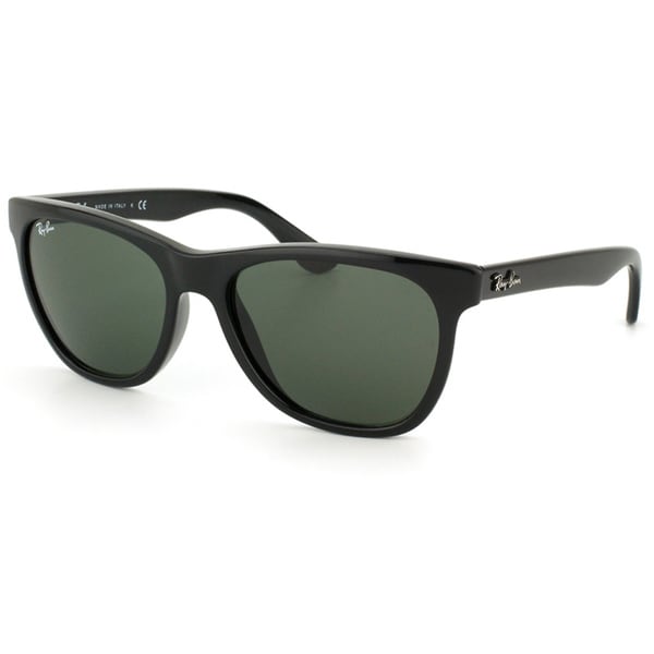Ray-Ban Unisex Shiny Black Square Sunglasses
