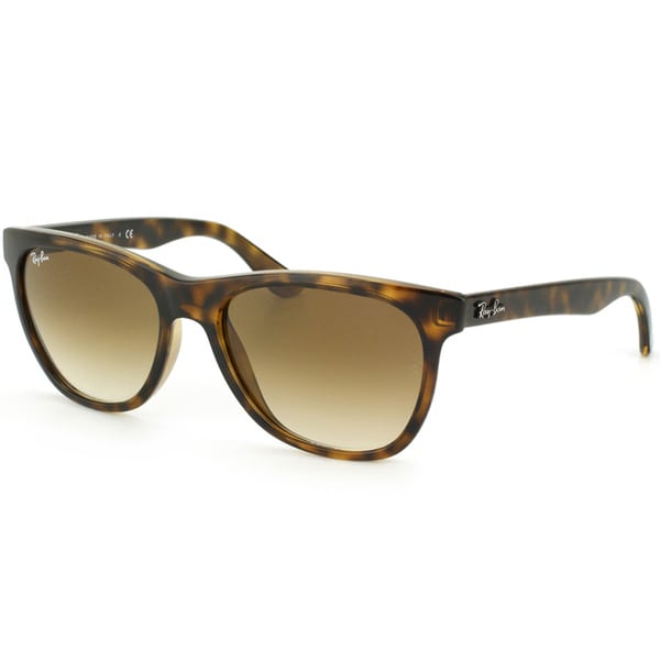 Ray-Ban Unisex Shiny Havana Square Sunglasses - Overstock™ Shopping ...