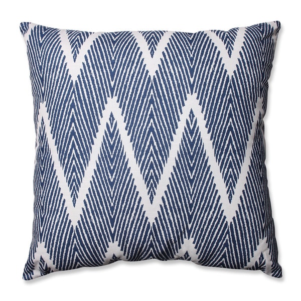 Pillow Perfect Bali Navy 24.5-inch Throw Pillow