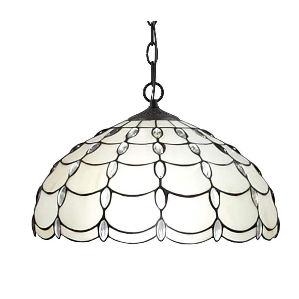 Amora Lighting Tiffany Style Cascades Pendant Lamp