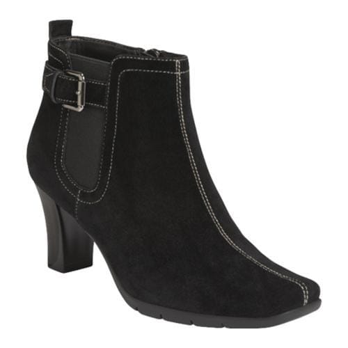 Women's Aerosoles Cinteresting Black Suede Aerosoles Boots