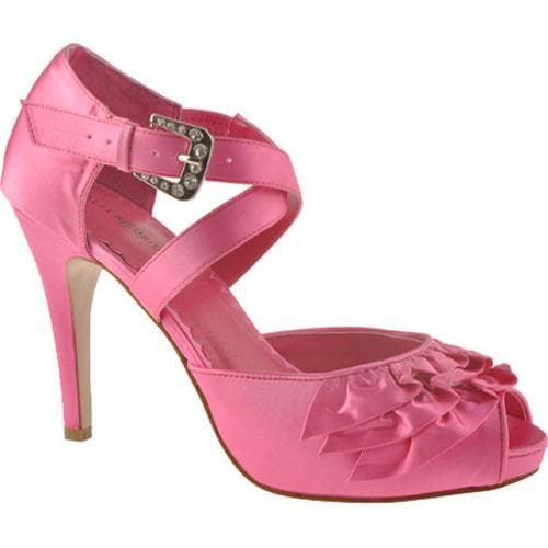 Women's Allure Bridals Gloss Pink Silk Satin