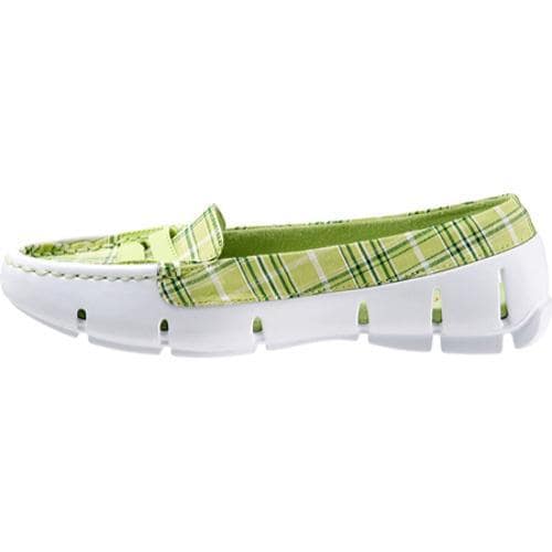 Womens Latitude 33 Preppers Green Madras/White  