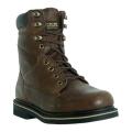 Men's McRae Industrial 8in Lacer MR88122 Peanut Brown Tumbled Leather
