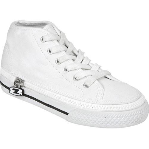 Children's Zipz Marshmallow White HiTop Covers White Zipz Sneakers