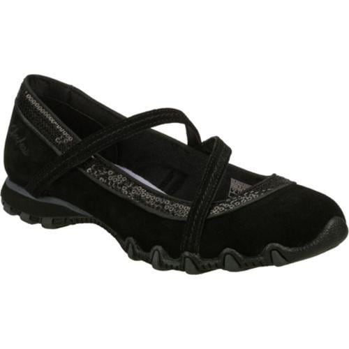 Womens Skechers Bikers Guest List Black