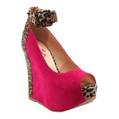 Womens Luichiny Rox Ee Fuchsia/Leopard Imi Suede