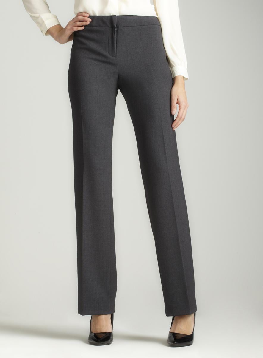 Calvin Klein Stretch bootcut pant in grey