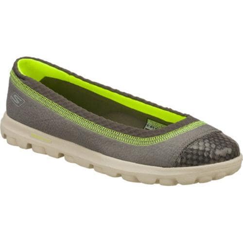 Womens Skechers On the GO Presta Gray/Green