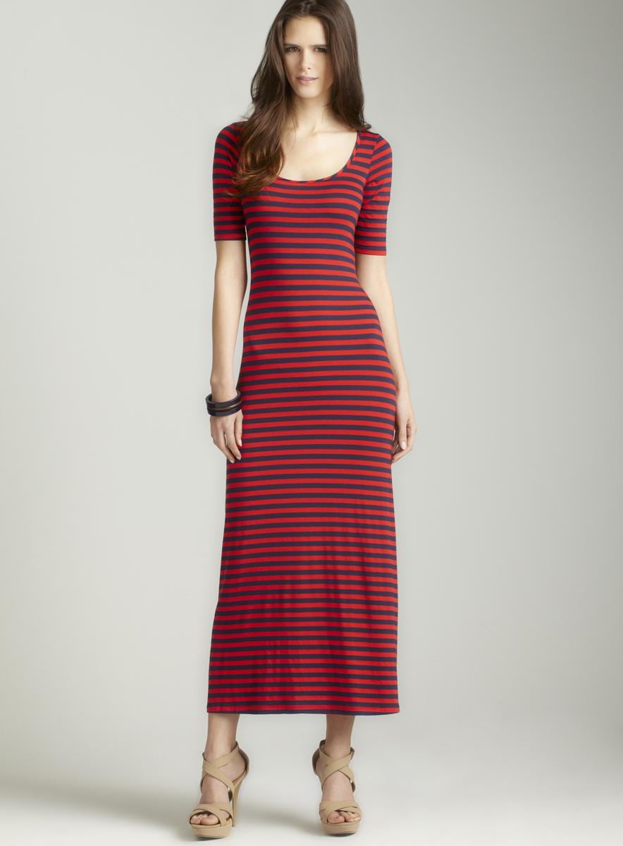 Moa Thick Striped Maxi Dress Free Shipping On Orders Over Moa Thick Striped Maxi Dress