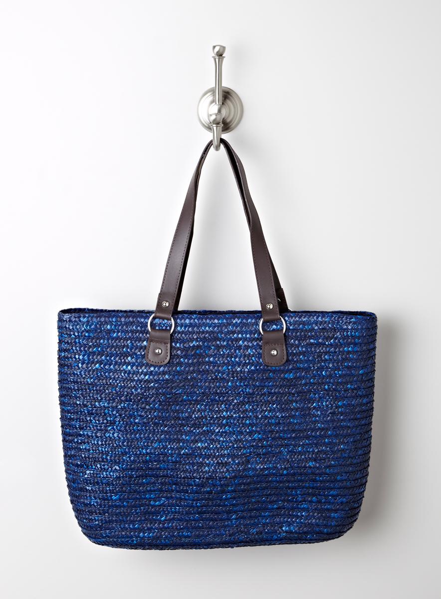 Blue Handbags Shoulder Bags, Tote Bags and Leather