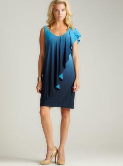 clothing shoes ombre nightway butterfly sleeve dress dresses formal evening