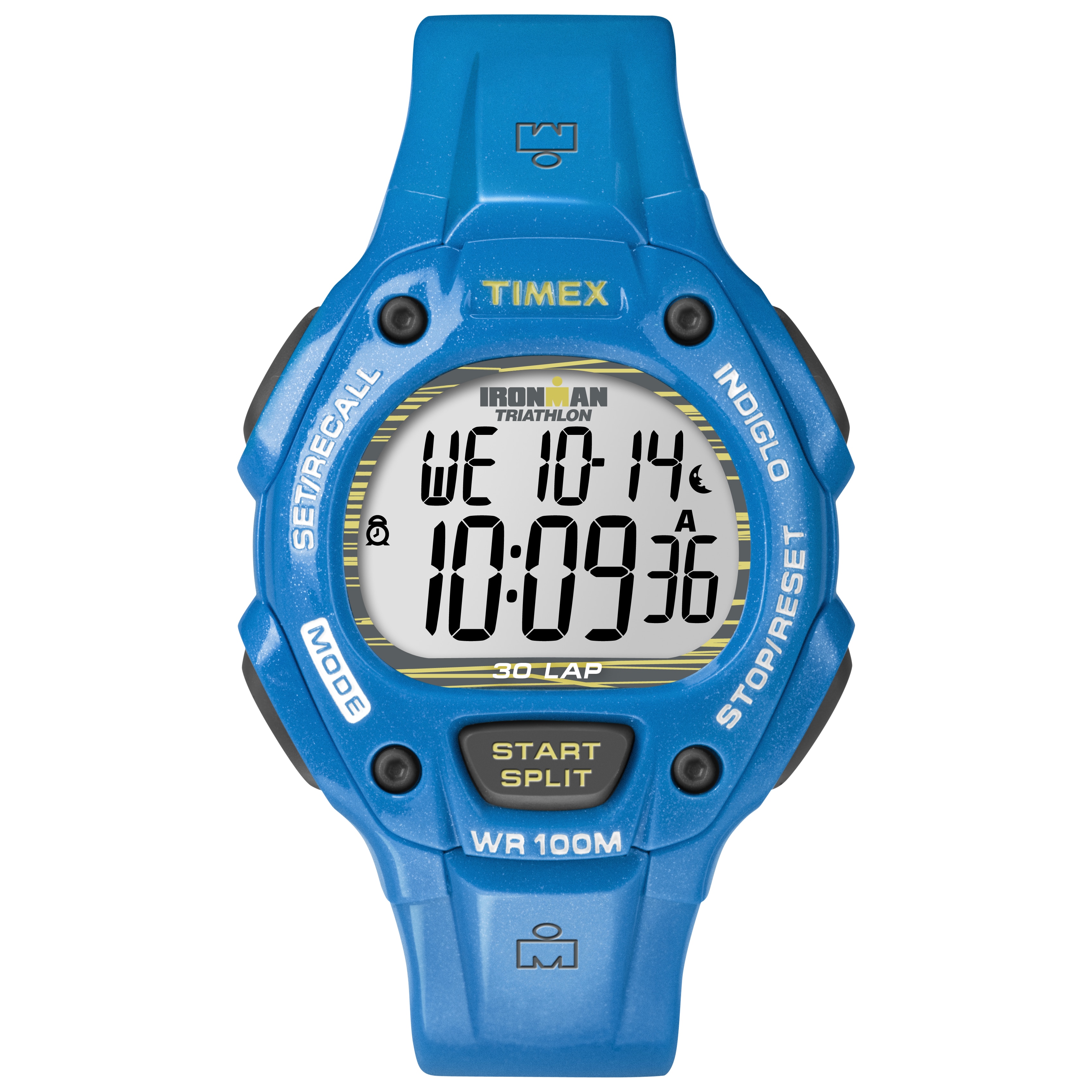 Timex Unisex Ironman Traditional 30 Lap Dresden Blue Resin Watch Today