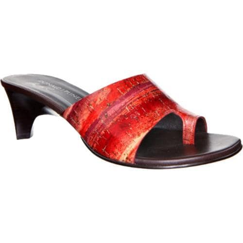 Women's Donald J Pliner Velda2 C8 Tomato Marble Cork Donald J Pliner Heels