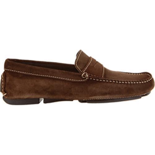 Mens Donald J Pliner Vinco DT Walnut Distress Sport Suede