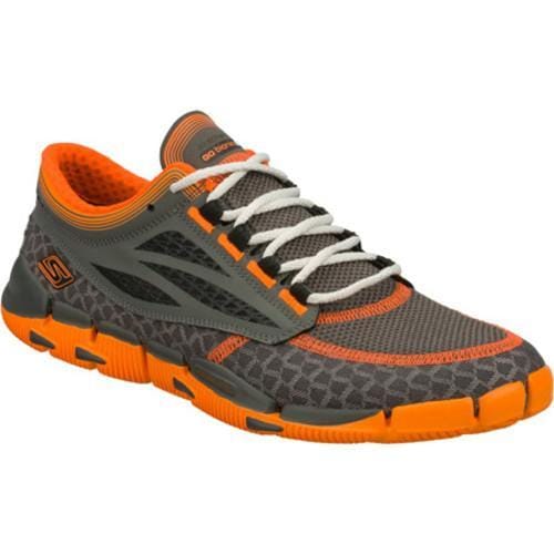 Mens Skechers GObionic Prana Gray/Orange   Shopping   Great