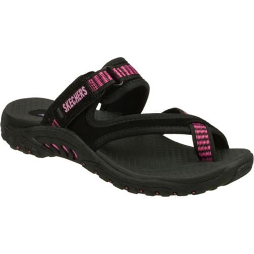 Womens Skechers Reggae Rasta Black/Pink Today $38.95