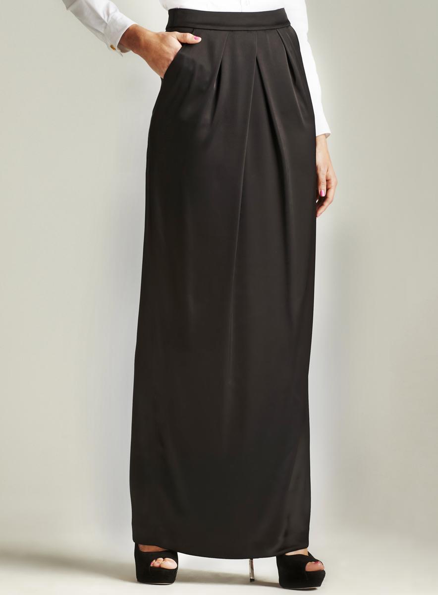 St. John Satin tulip gown skirt Long Skirts