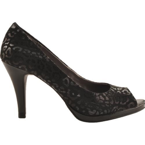 Women's Sam & Libby Eger Black Multi Fabric Sam & Libby Heels