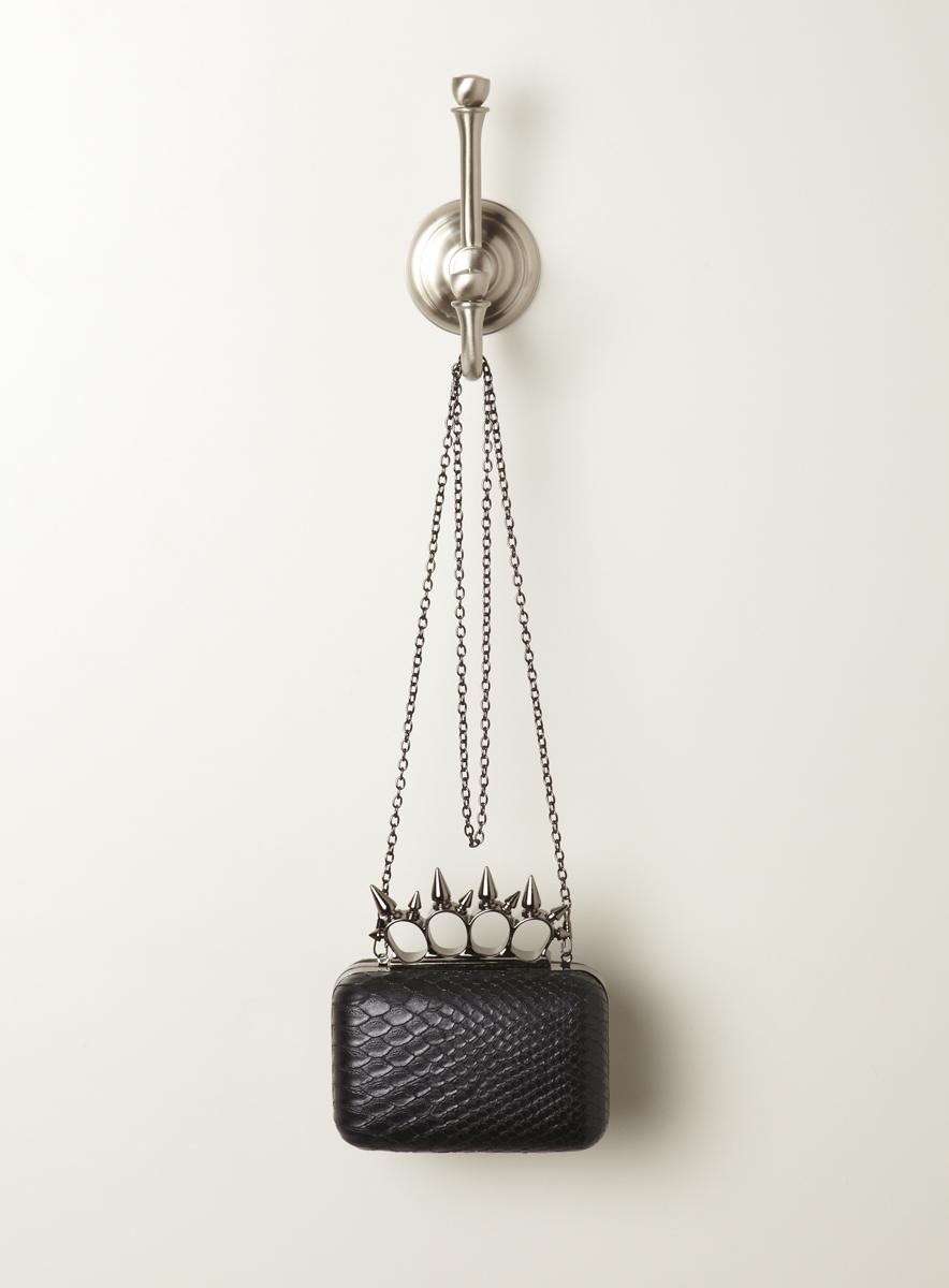 Magid Spike Nuckle Clutch MAGID Clutches & Evening Bags