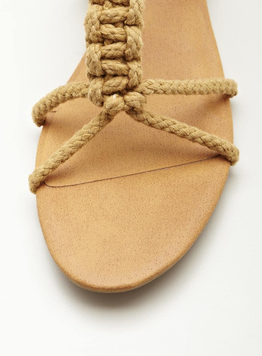 BC Flat Rope Sandal Flats