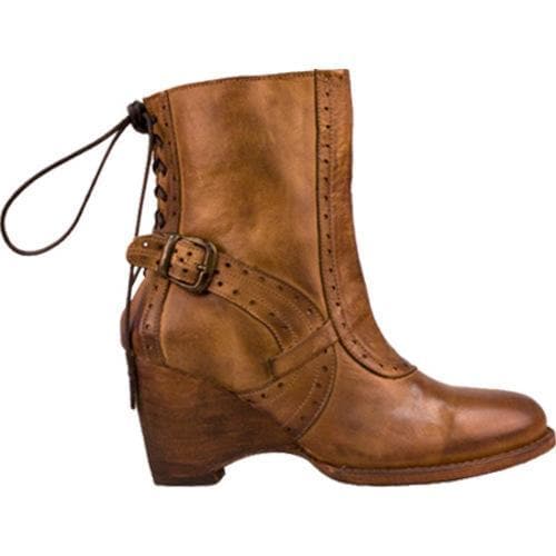 Women's Bed Stu Annabelle Tan Rustic Leather Bed Stu Boots