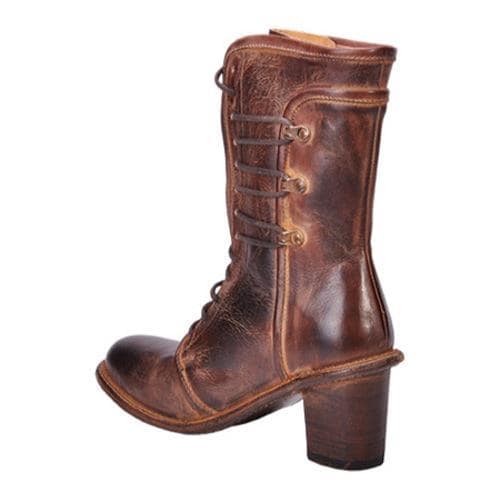 Women's Bed Stu Jade Teak Rustic Leather Bed Stu Boots