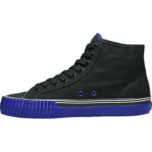 PF Flyers Center Hi Black/Purple Canvas 