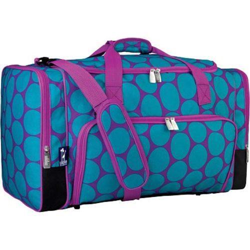 Womens Wildkin Weekender Big Dot Aqua