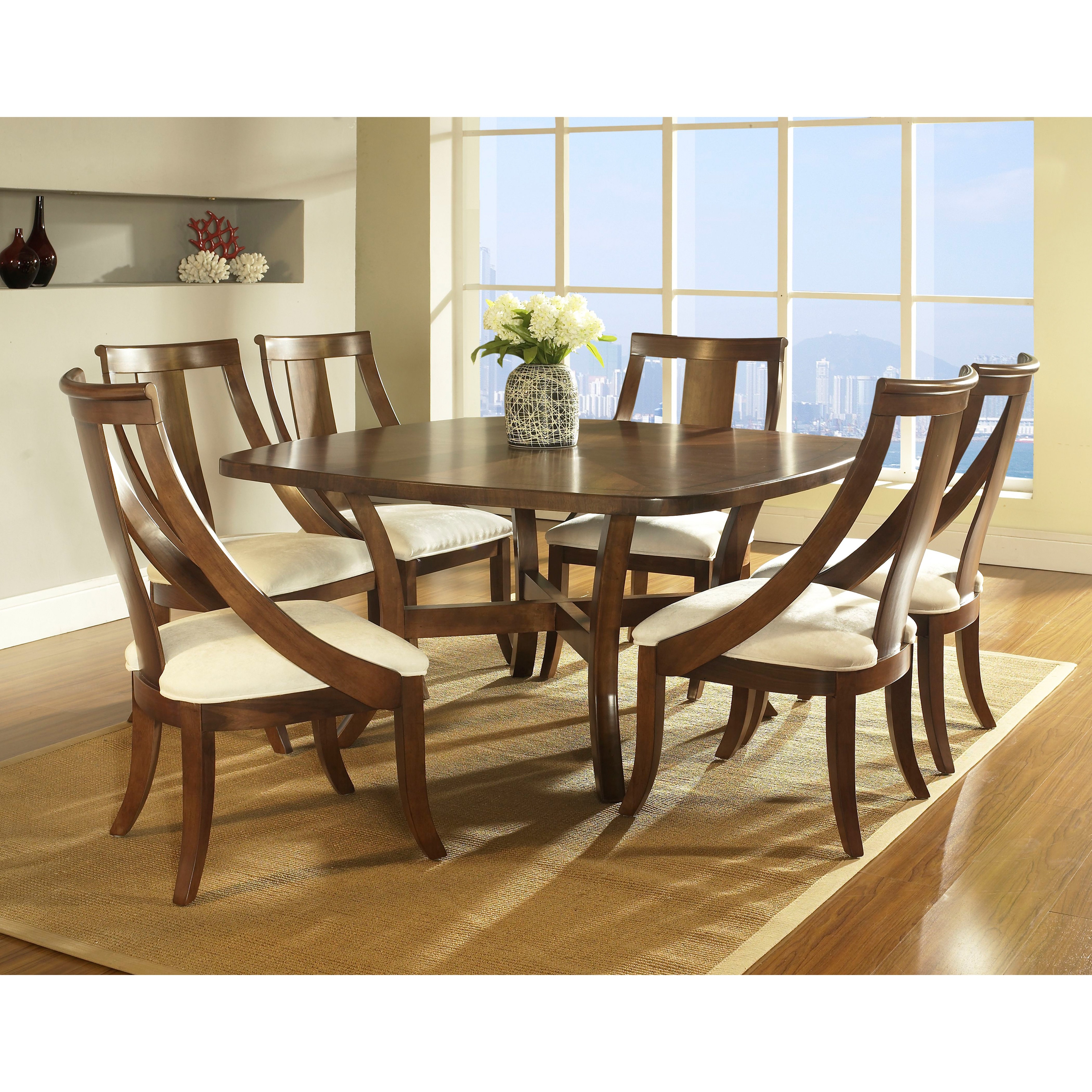 Somerton Dwelling Somerton Dwelling Gatsby 7 piece Dining Set Brown Size 7 Piece Sets