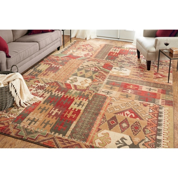 Mohawk Home Madison Louis and Clark Bark Brown Rug (5'3 x 7'10) - 5'3 x 7'10
